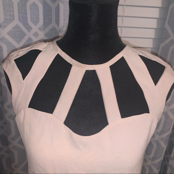 Cage front Pink Blouse - Picture 2 of 5